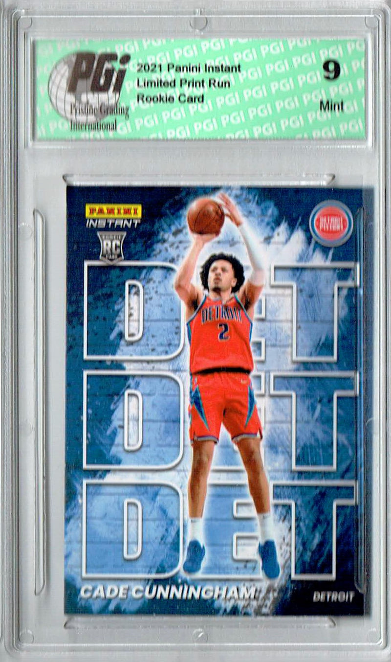 PGI 9 Cade Cunningham 2021 Panini Instant #MC9 My City 1/1496 Rookie Card