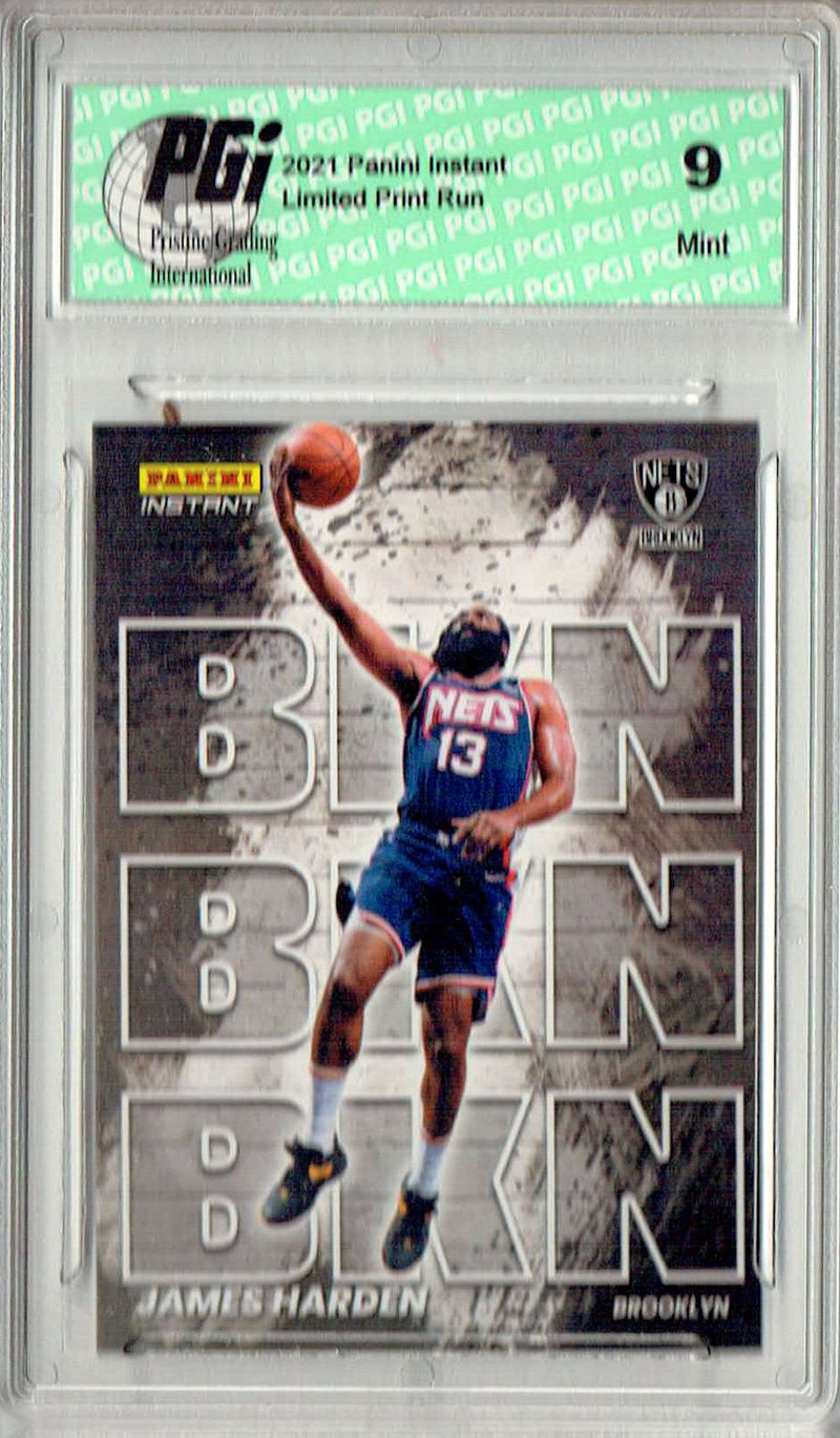 PGI 9 James Harden 2021 Panini Instant #MC3 My City 1/1496 Trading Card