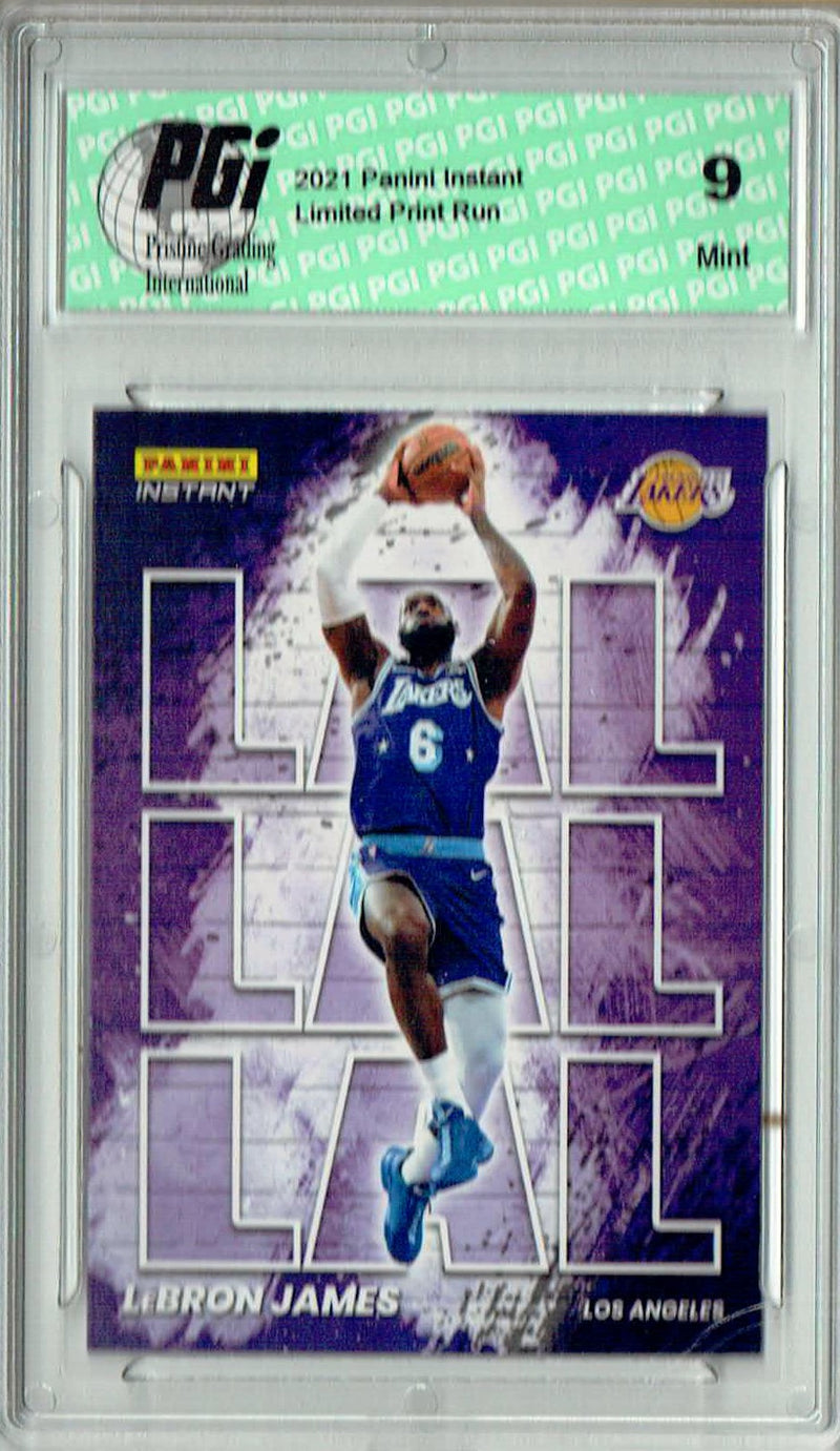 PGI 9 Lebron James 2021 Panini Instant #MC14 My City 1/1496 Trading Card