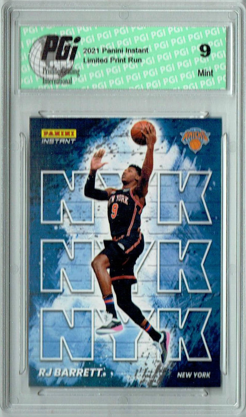 PGI 9 R.J. Barrett 2021 Panini Instant #MC20 My City 1/1496 Trading Card