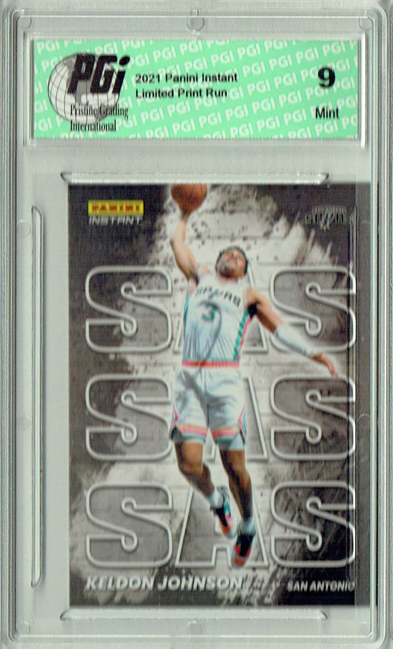 PGI 9 Keldon Johnson 2021 Panini Instant #MC27 My City 1/1496 Trading Card