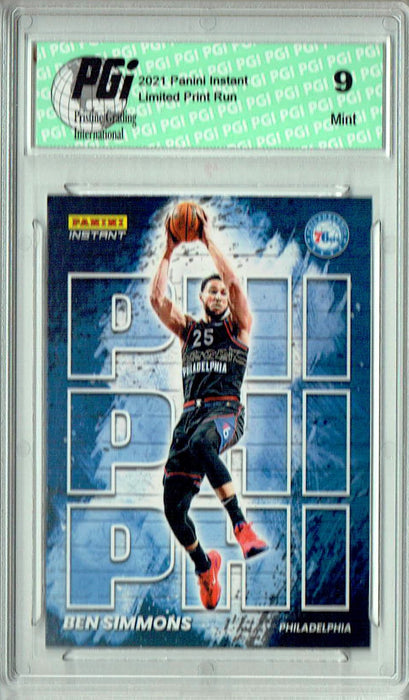 PGI 9 Ben Simmons 2021 Panini Instant #MC23 My City 1/1496 Trading Card