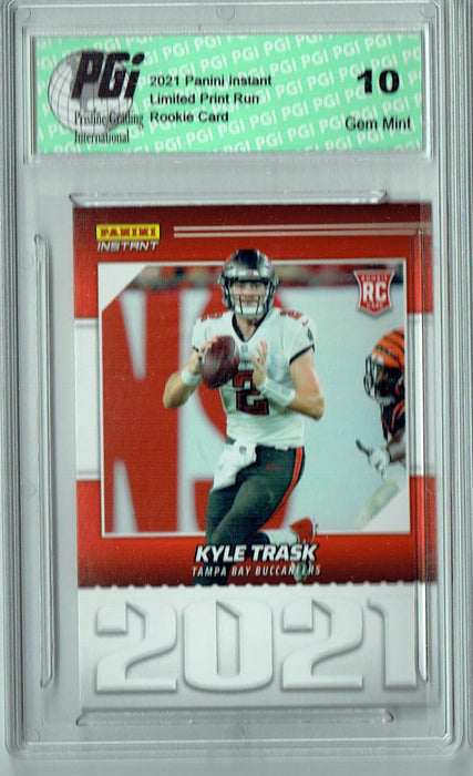 Kyle Trask 2021 Panini Year One #YO20 Only 1269 Made Rookie Card PGI 10