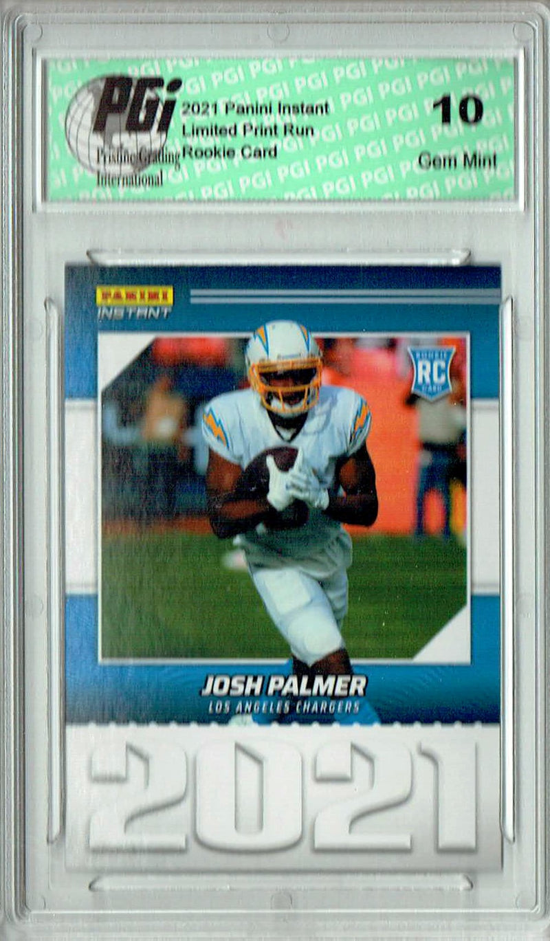 Josh Palmer 2021 Panini Year One #YO23 Only 1269 Made Rookie Card PGI 10
