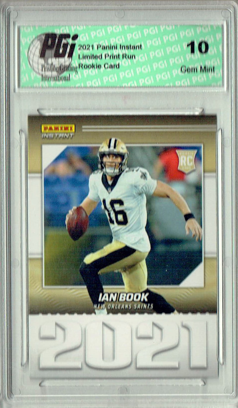 Ian Book 2021 Panini Year One #YO33 Only 1269 Made Rookie Card PGI 10