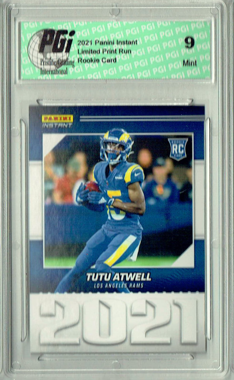 PGI 9 Tutu Atwell 2021 Panini Year One #YO18 Print Run: 1,269 Rookie Card