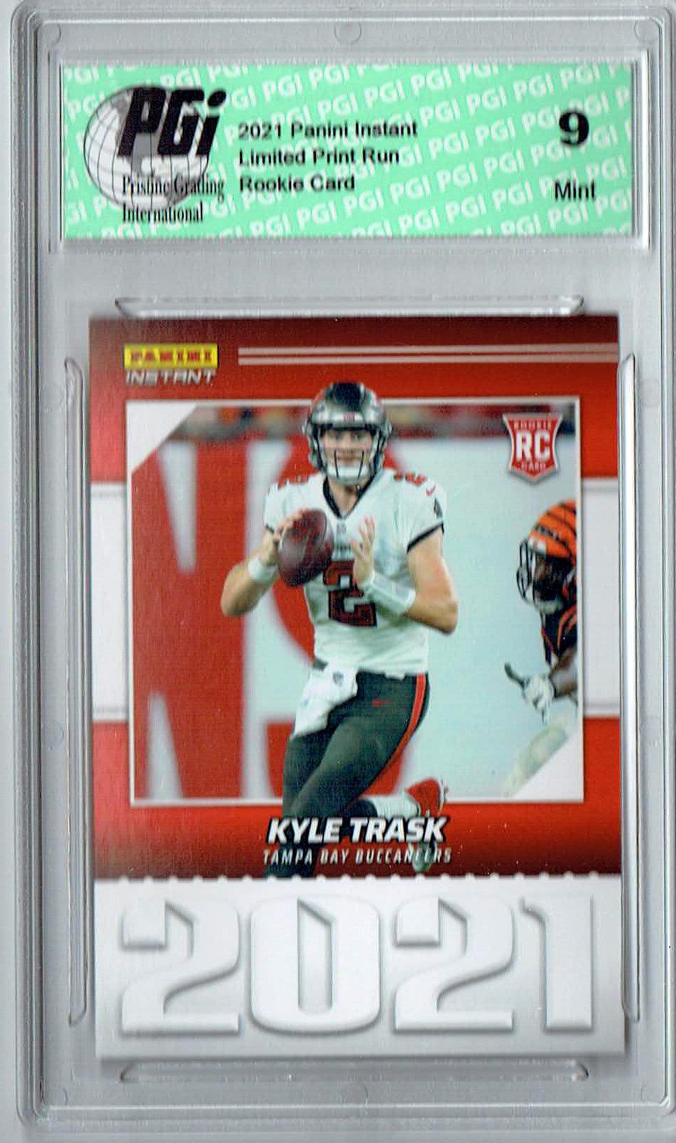 PGI 9 Kyle Trask 2021 Panini Year One YO20 Print Run 1 269