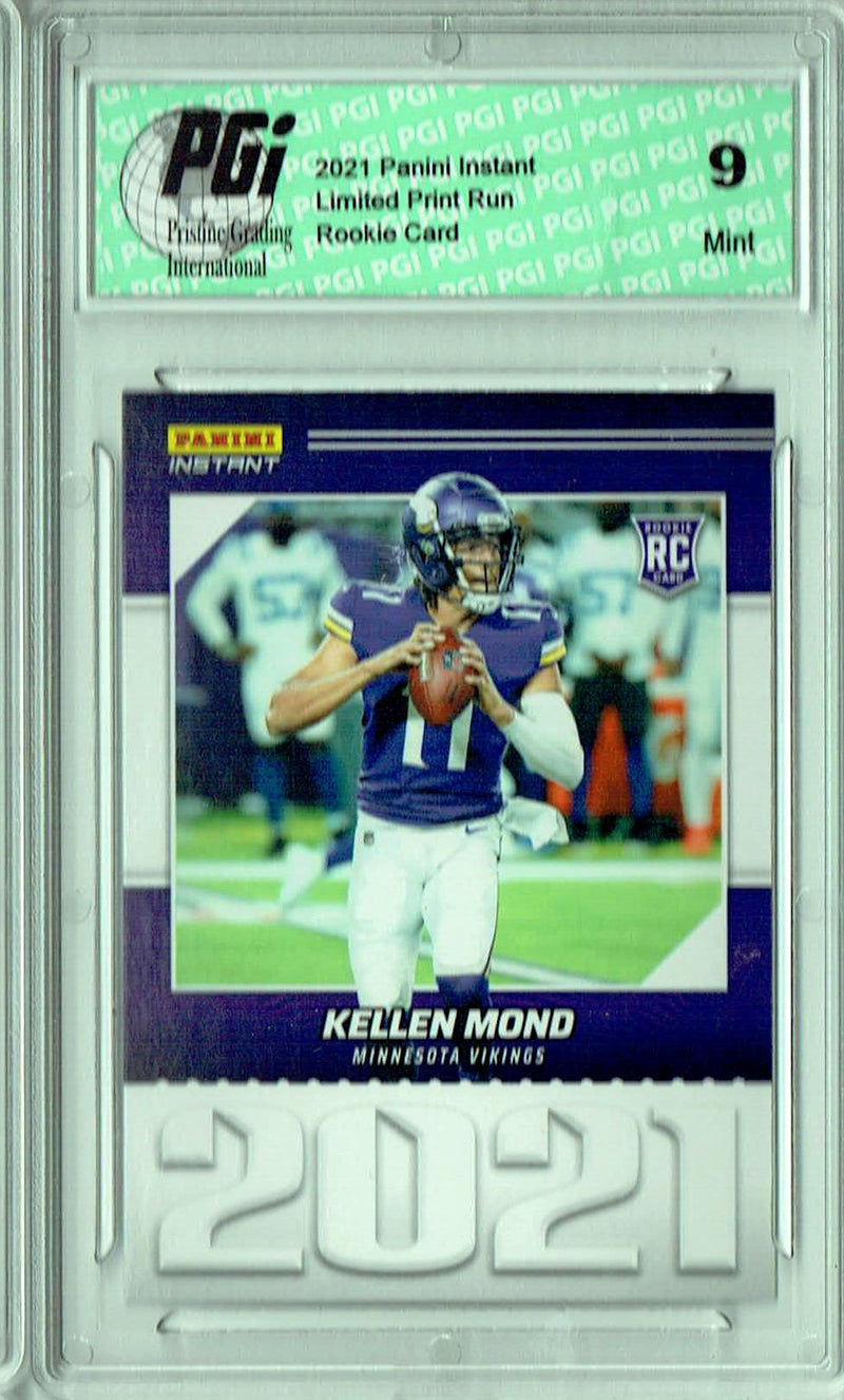 PGI 9 Kellen Mond 2021 Panini Year One #YO21 Print Run: 1,269 Rookie Card