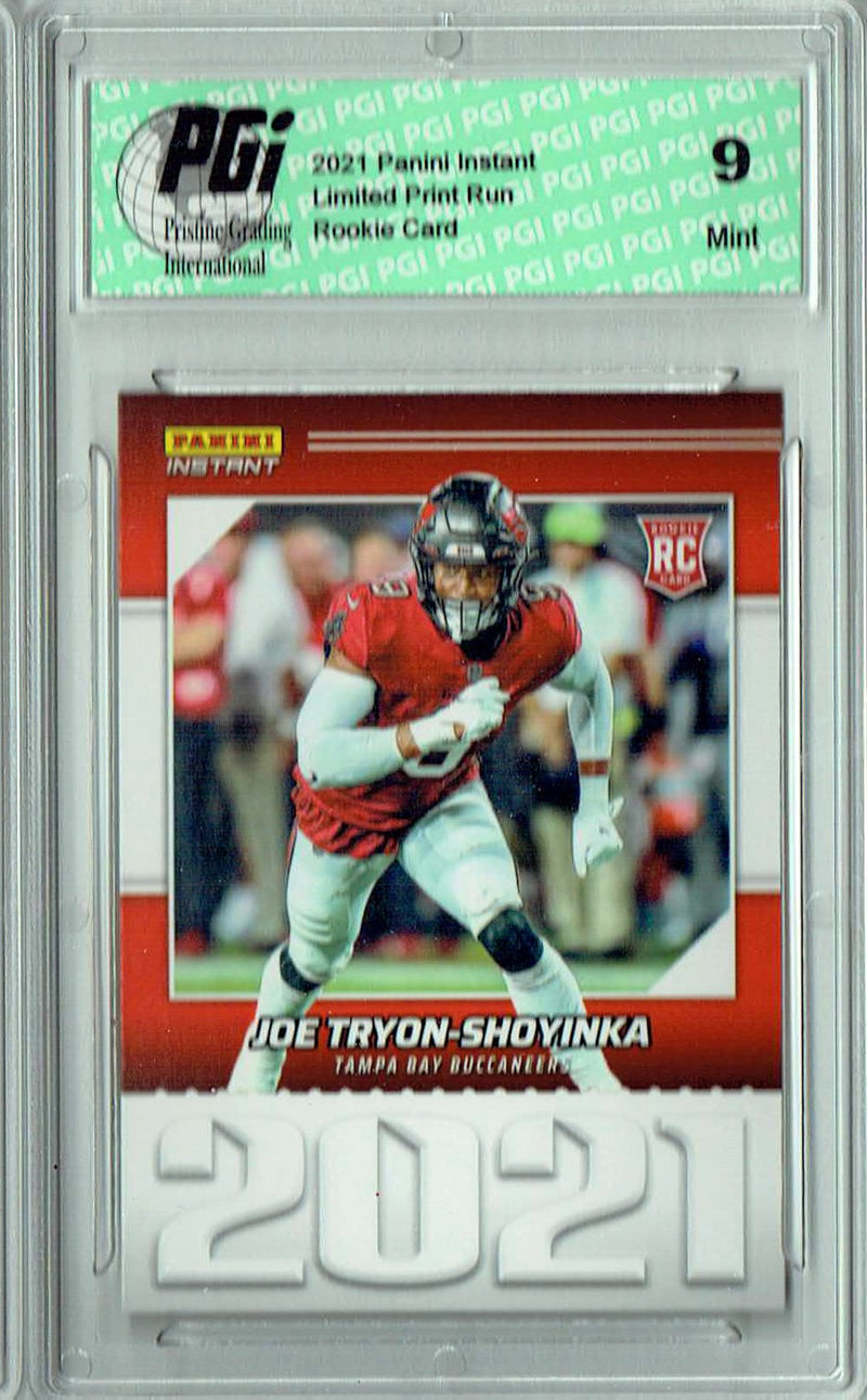 PGI 9 Joe Tryon-Shoyinka 2021 Panini Year One #YO39 Print Run: 1,269 Rookie Card