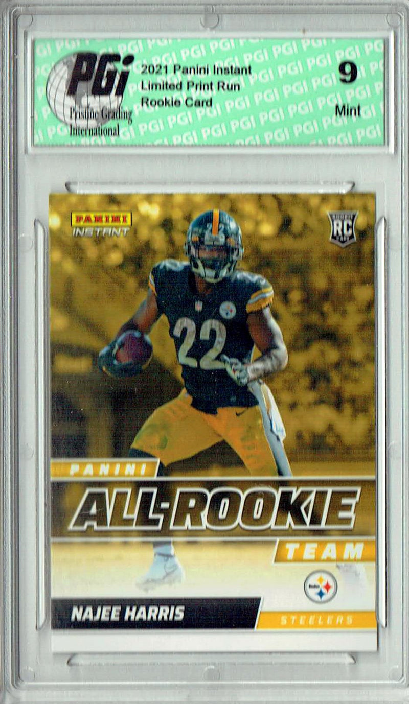 PGI 9 Najee Harris 2021 Panini Instant #ART2 All Rookie 1/911 Rookie Card