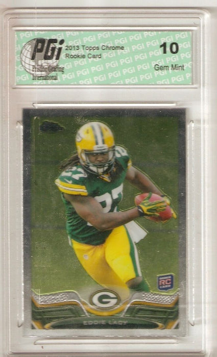 Eddie Lacy Lacey 2013 Topps Chrome #131 Packers Rookie Card PGI 10