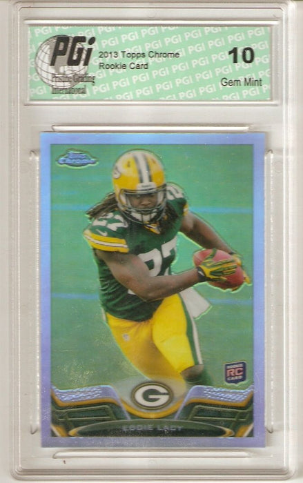 Eddie Lacy Lacey 2013 Topps Chrome REFRACTOR #131 Rookie Card PGI 10