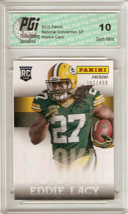 Eddie Lacy 2013 Panini National Convention Pack Only 499 Made Rookie Card PGI 10