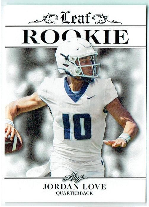 Jordan Love 2020 Leaf Exclusive #3 Only 5000 Made 25-Card Rookie Lot