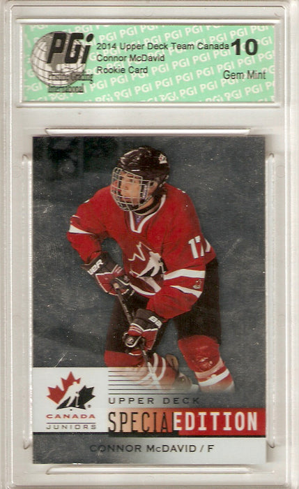 @ 2014 Upper Deck Team Canada Rookie Card Foil Special Edition #SE-11 Connor Mc