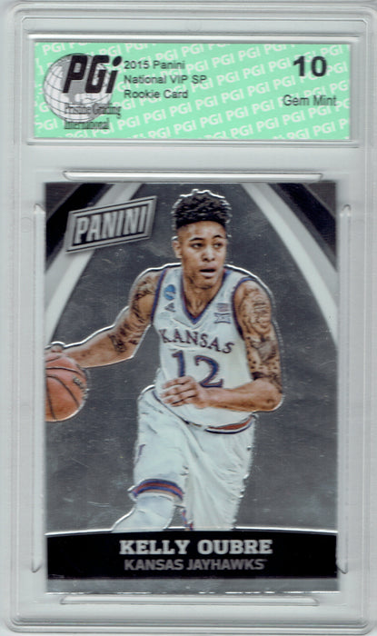 Kelly Oubre 2015 Panini National VIP SP Rookie Card #96 PGI 10