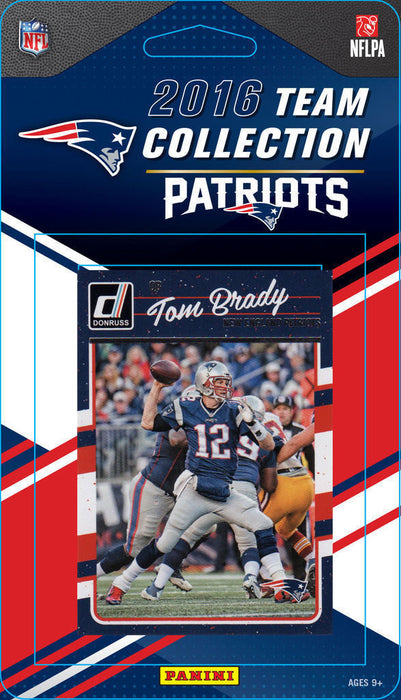 New England Patriots 2016 Donruss Team Set w Tom Brady Gronkowski