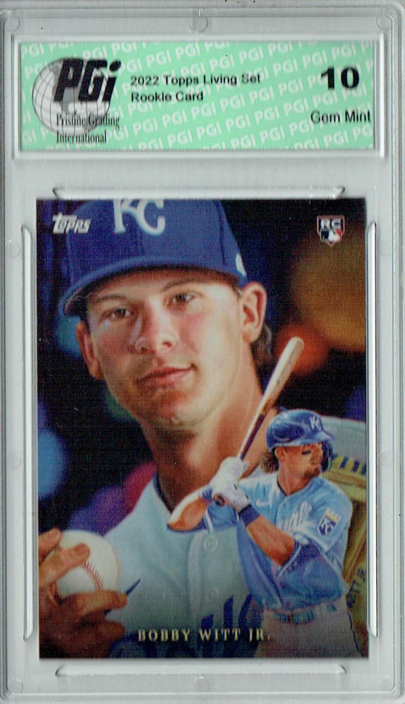 Bobby Witt Jr. 2022 Topps Game Within The Game #6 Rookie Card PGI 10