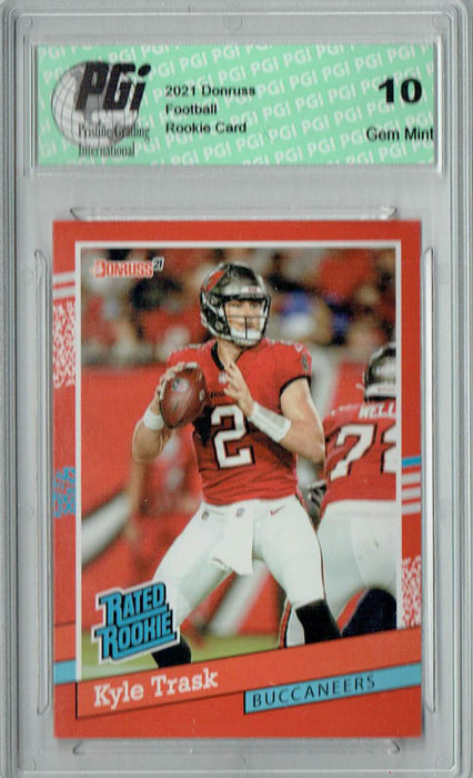 Kyle Trask 2021 Panini Instant #BW20 1/2231 Rated Rookie Card PGI 10