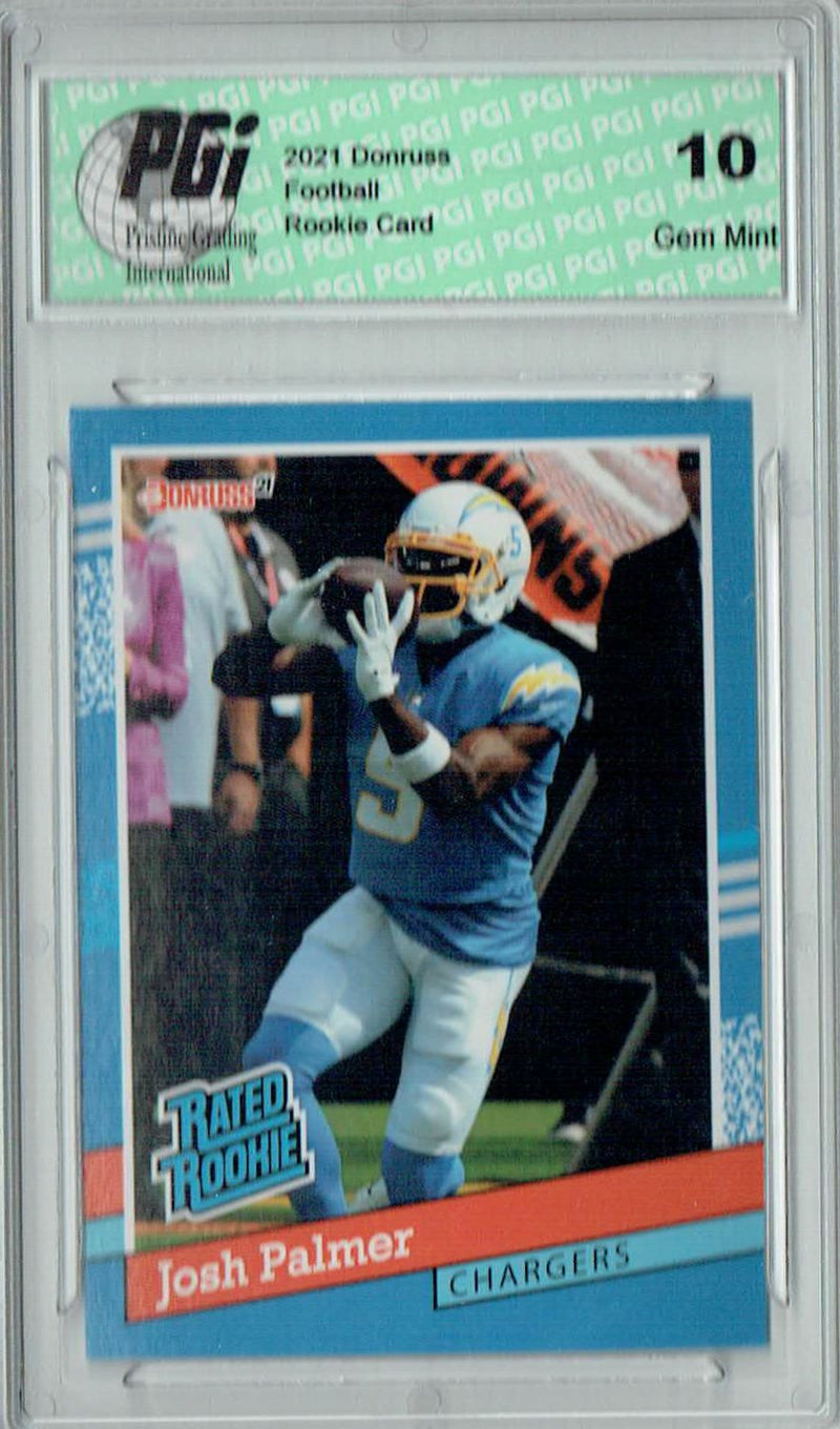 Josh Palmer 2021 Panini Instant #BW23 1/2231 Rated Rookie Card PGI 10