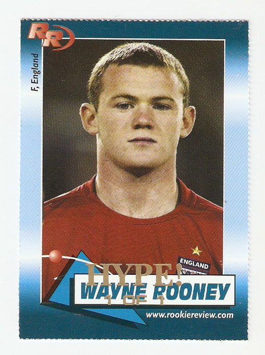 Wayne Rooney 2004 Rookie Review #97 HYPE 1/1 Manchester United Eng. Rookie Card