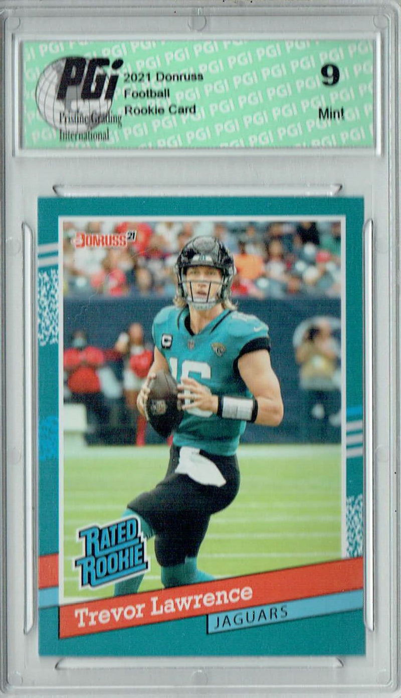 PGI 9 Trevor Lawrence 2021 Panini Instant #BW1 1/2231 Rated Rookie Card