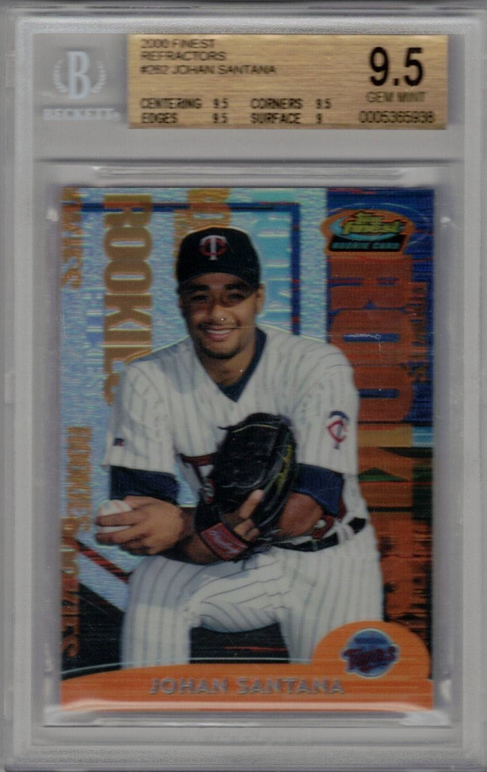 Johan Santana Rookie Card Baseball Cards