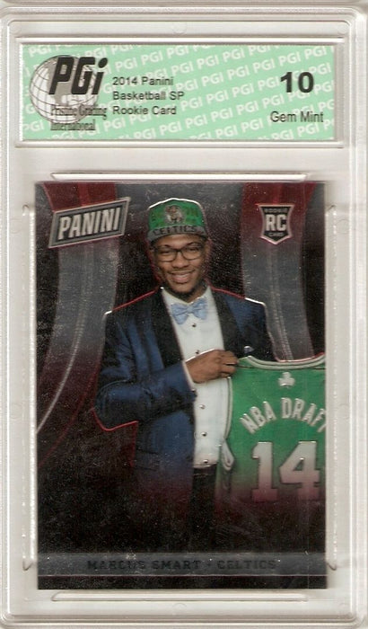 Marcus Smart 2014 Panini National Convention Only 200 Made Rookie Card PGI 10