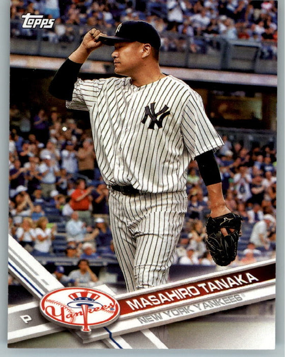 Masahiro Tanaka 2017 Topps Baseball 25 Card Lot New York Yankees #NYY-6