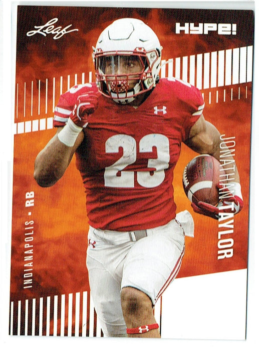 Jonathan Taylor 2020 Leaf HYPE! #38 Only 5000 Made 25-Card Rookie Lot
