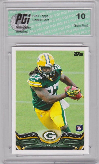 2013 Topps Football #406 Eddie Lacy RC Packers Lacey Rookie Card PGI 10