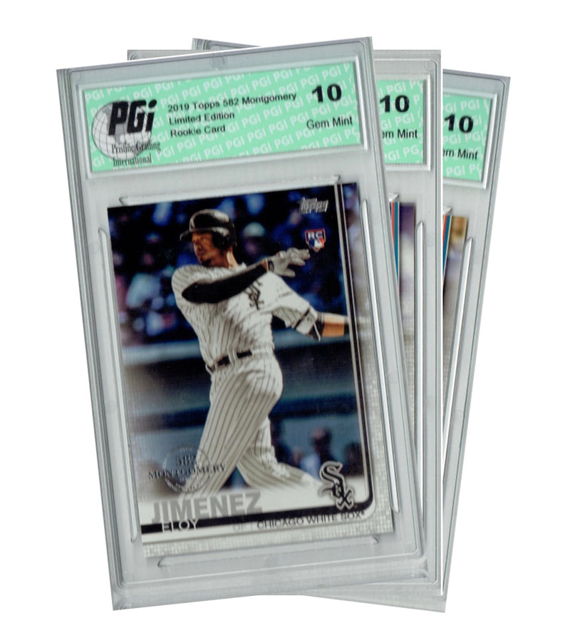 Juan Soto 2019 Topps 582 Montgomery #213 CUP Card PGI 10