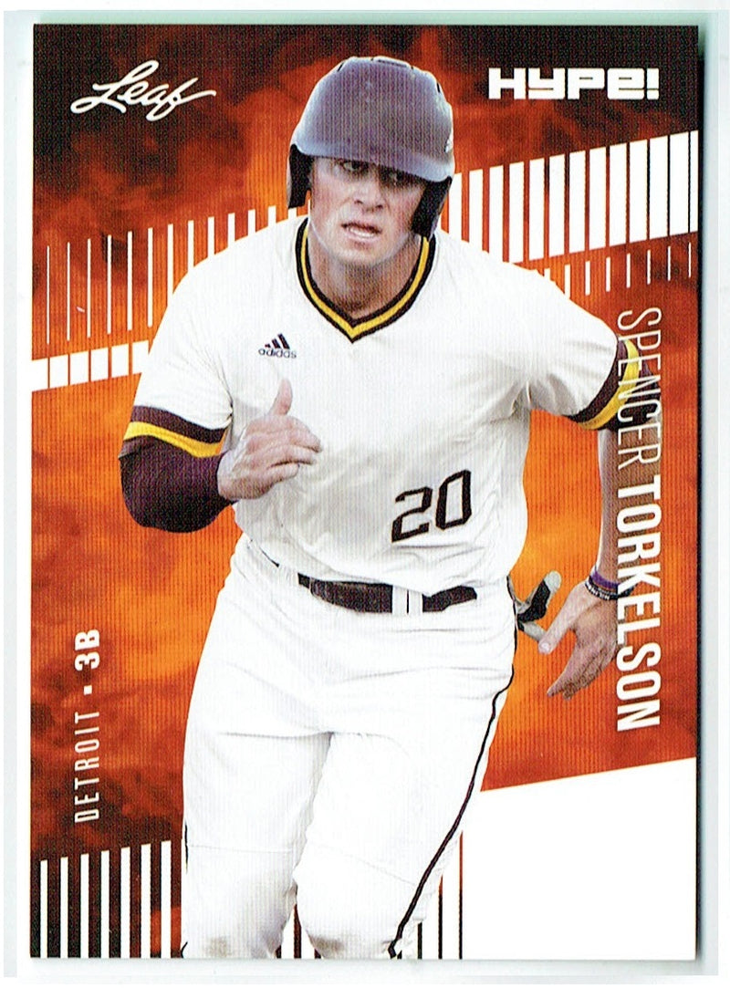 Spencer Torkelson 2020 Leaf HYPE! #41A Only 5000 Made 25-Card Rookie Lot