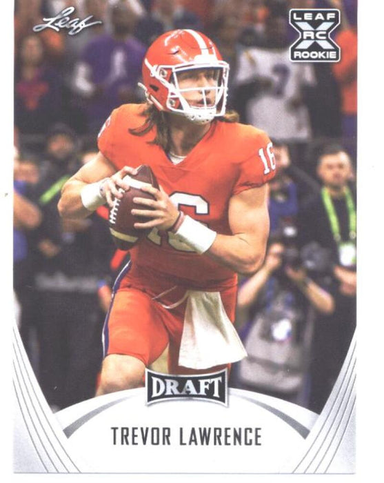 Mint+ Rookie Card Trevor Lawrence 2021 Leaf Football #1