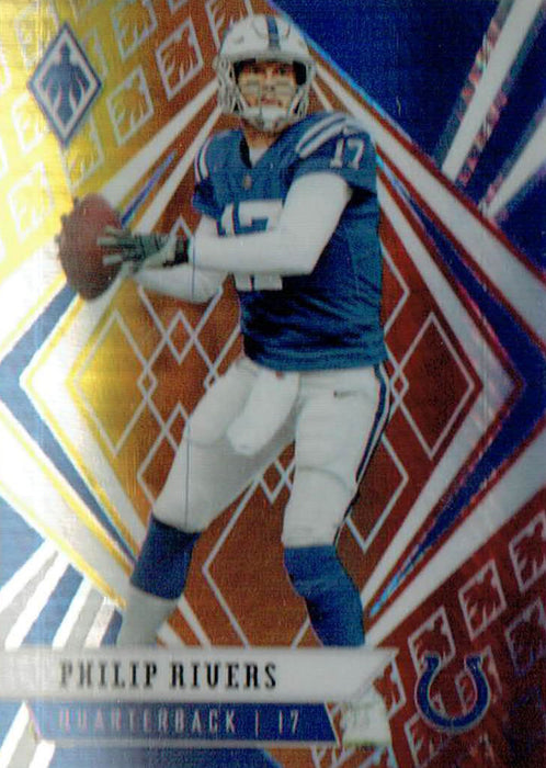 Philip Rivers 2020 Phoenix #52 Fanatics Fire Burst 50-Card Lot NFL