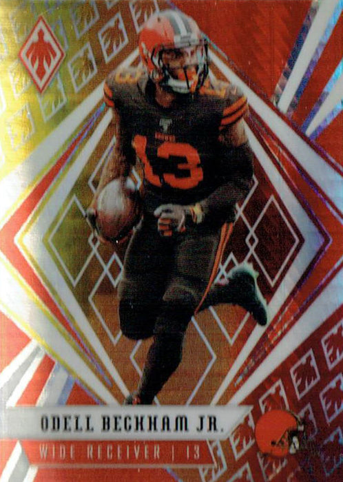 Odell Beckham Jr. 2020 Phoenix #60 Fanatics Fire Burst 50-Card Lot NFL