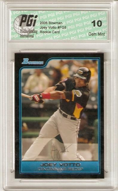 Joey Votto 2006 Bowman Futures #FG8 Rookie Card PGI 10