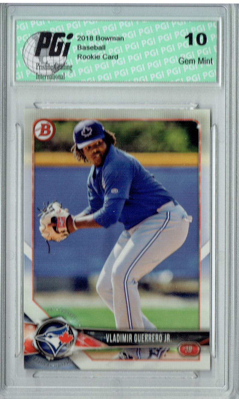 Vladimir Guerrero Jr. 2018 Bowman #BP150 Rookie Card PGI 10
