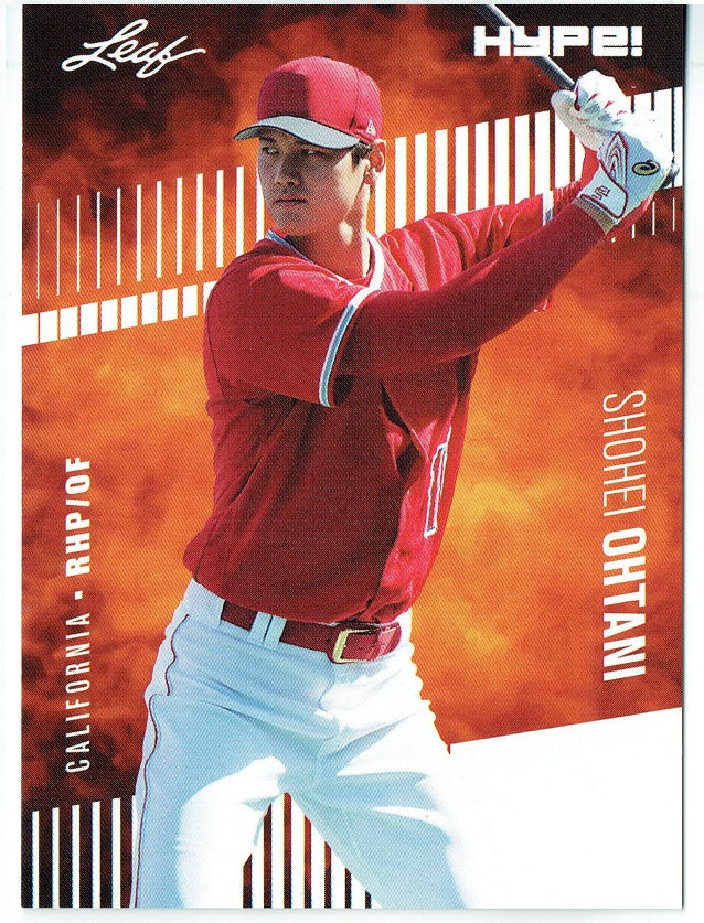Shohei Ohtani 2018 Leaf HYPE! Baseball Rookie 25 Card Lot Los Angeles Angels #10