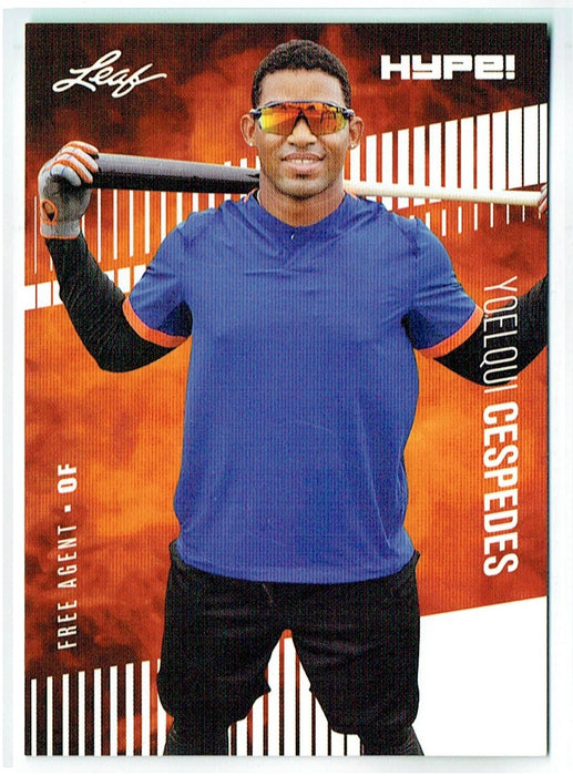 Yoelqui Cespedes 2020 Leaf HYPE! #42 Only 5000 Made 25-Card Rookie Lot