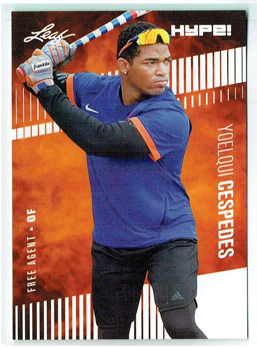 Yoelqui Cespedes 2020 Leaf HYPE! #42a Only 5000 Made 25-Card Rookie Lot